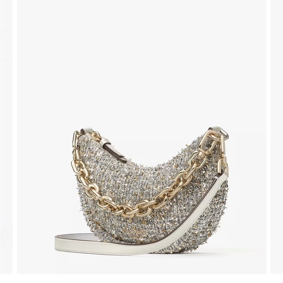 NWT! Kate Spade Smile Tweed Crossbody bag - Picture 6 of 9